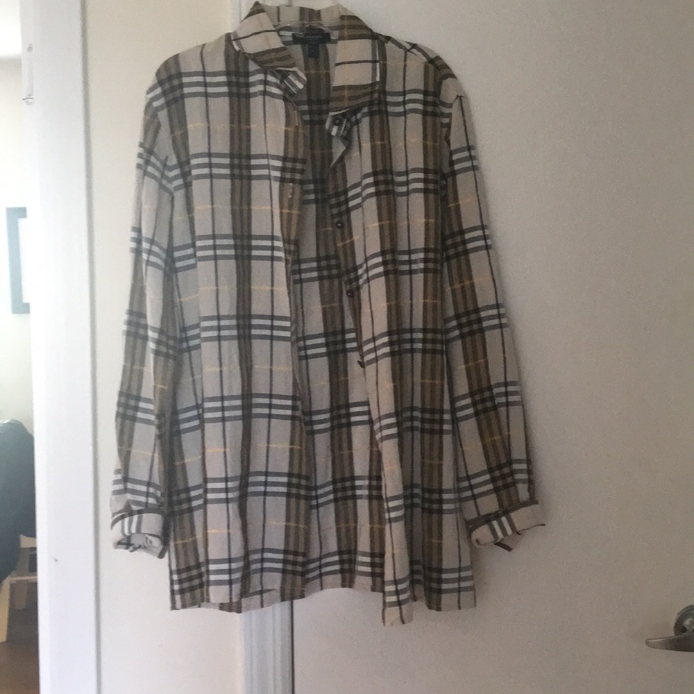 Women's Burberry button down